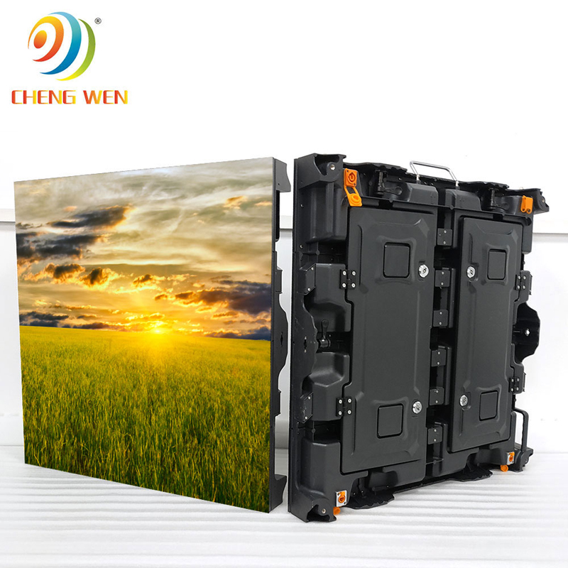 Outdoor P8 led screen display with 768*768mm rental panels